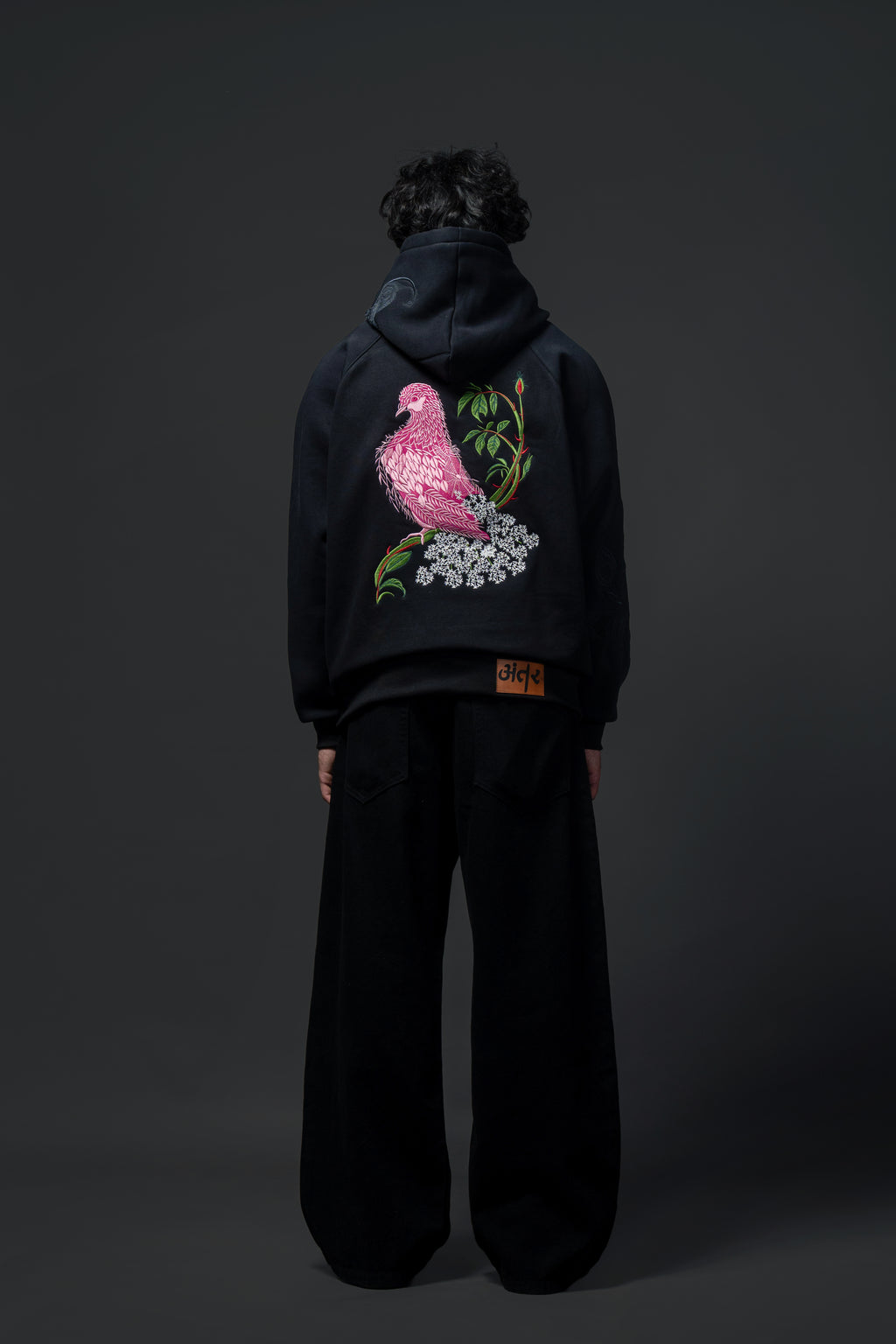 Floral Bird Hoodie