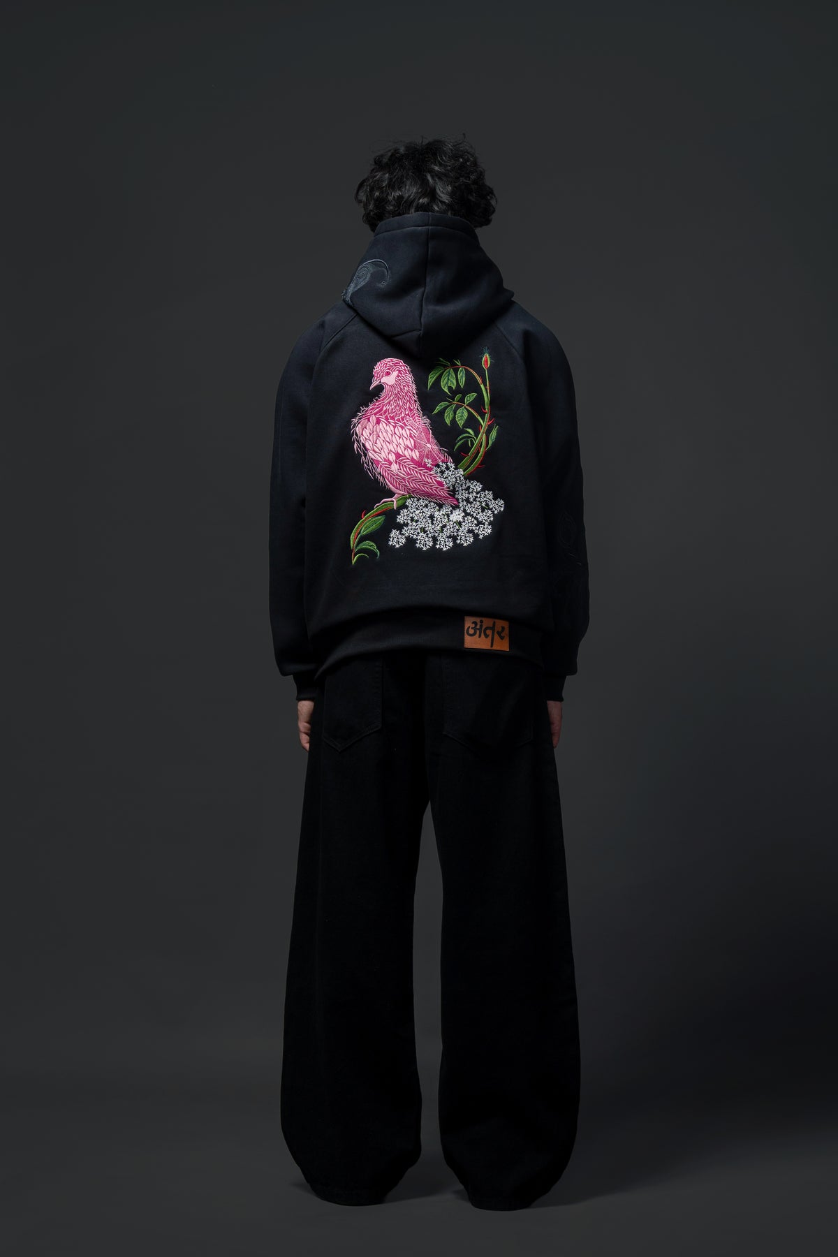 Floral Bird Hoodie